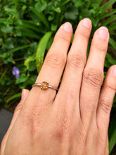 Load image into Gallery viewer, Citrine Gemstone Ring 925 Sterling Silver