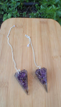 Load image into Gallery viewer, Amethyst Orgone Pendulum
