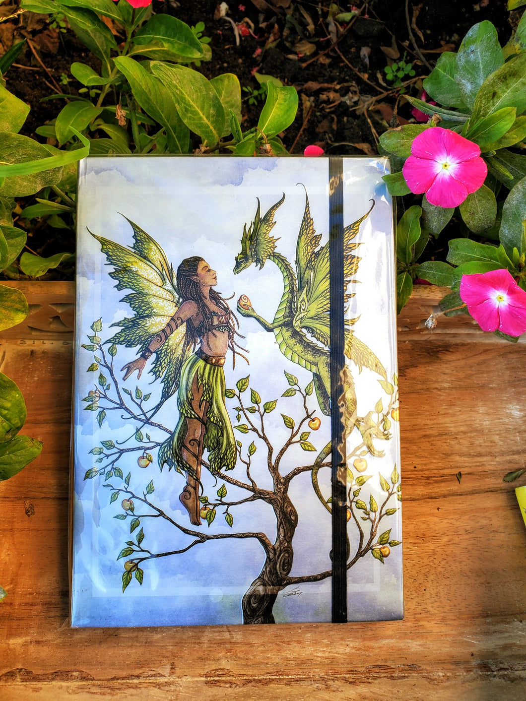 The Gift Embossed Fairy Dragon Journal